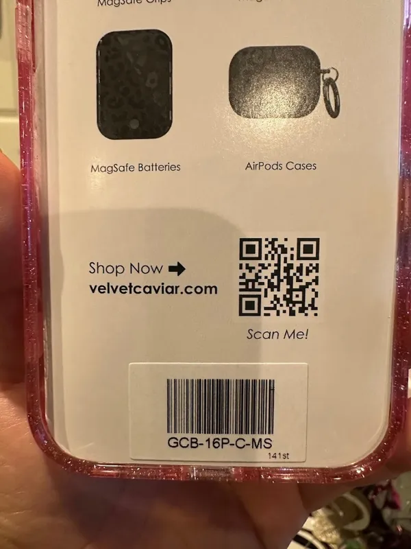Velvet Caviar Pink Cherry Blossom Glitter Phone Case iPhone 16 Pro - Image 6