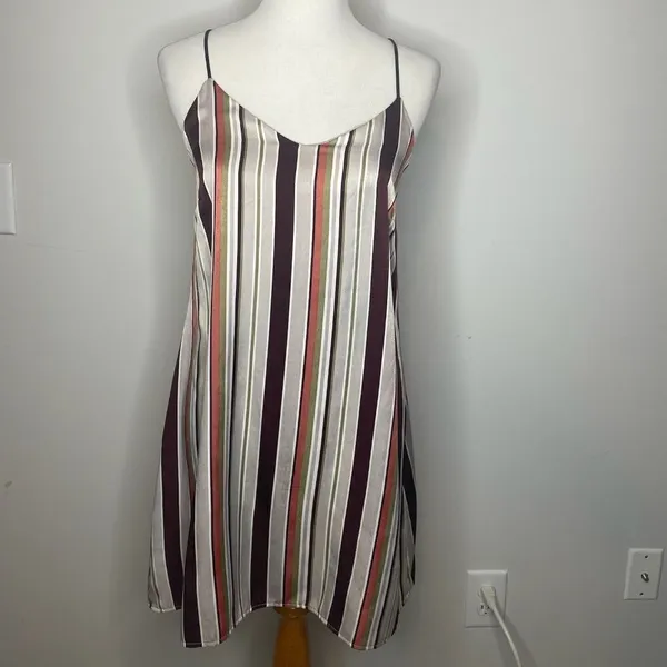 Le Lis- Striped Shift Dress - Image 2