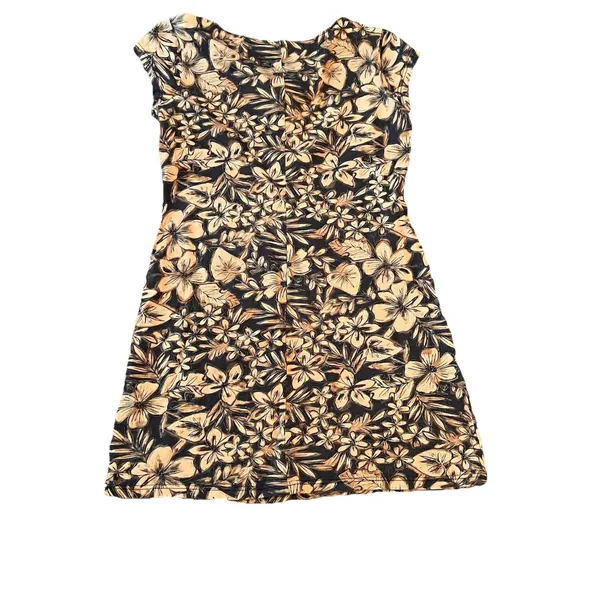 Newport News Dress Large Beaded Floral‎ - Image 2