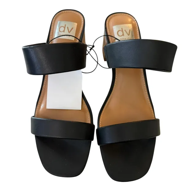 Dolce Vita DV Black Lextra Slip On Sandal Size 7.5 - Image 3