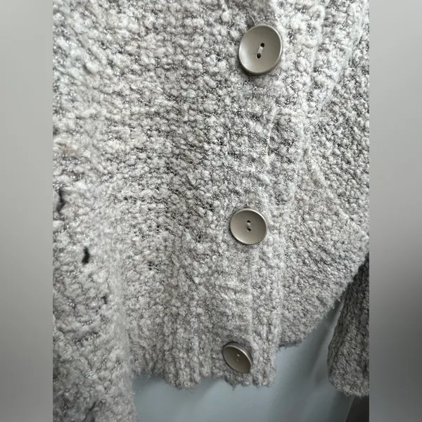 FREE PEOPLE FALL FRIEND CARDI CARDIGAN~OVERSIZED MARLED KNIT SWEATER.Size XS. - Image 5