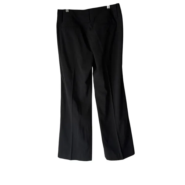 Vintage Y2k Black Pinstripe‎ Dress Pants 6 Low Rise Interview Outfit Women - Image 6