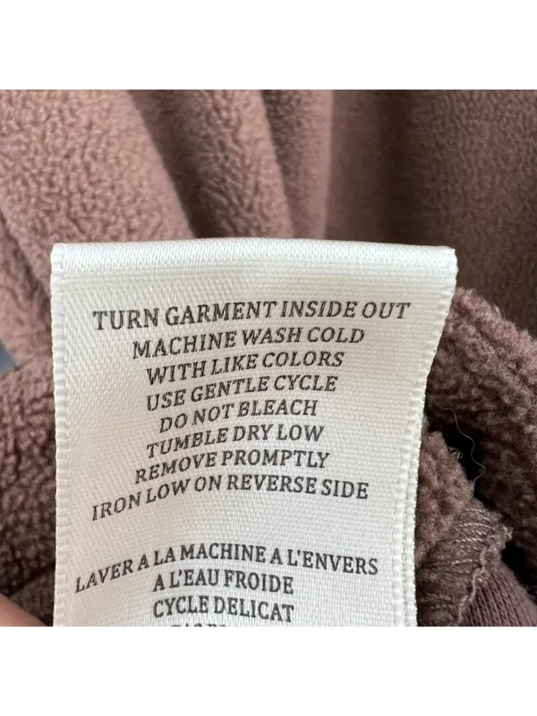 Blanknyc Brown Sherpa Shacket Jacket Size XL Utilitarian Cabincore Minimalist - Image 8