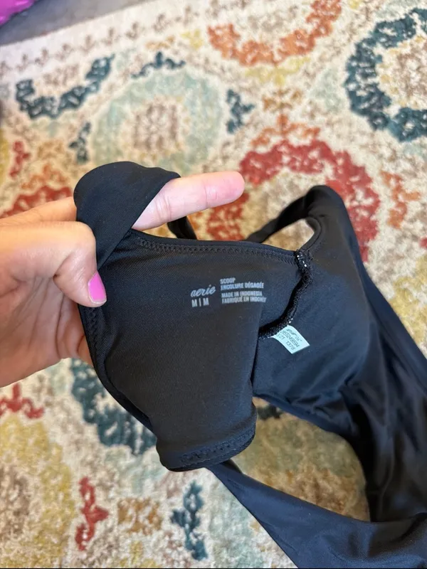 Aerie Black Women's Bralette - Sleek Comfort - Image 2