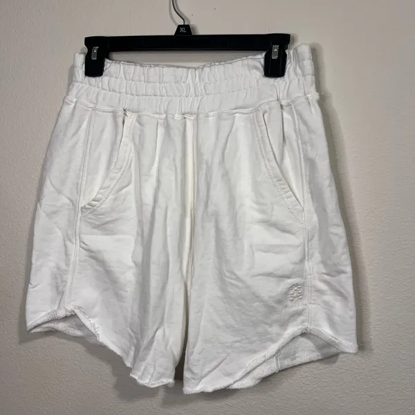 Free People Movement White Shorts - Image 2