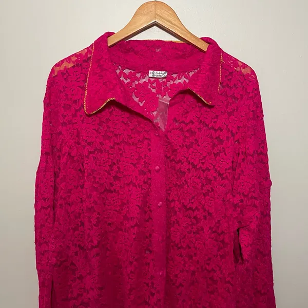 Free People All Day Lace House Shirt - Image 2