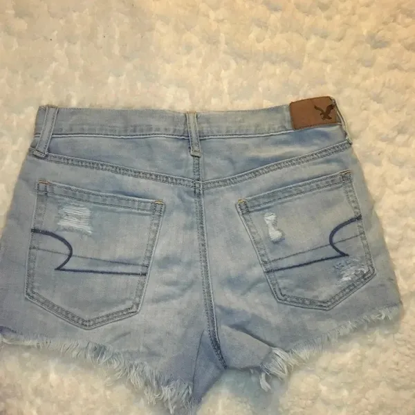 American Eagle Outfitters Vintage Hi-Rise Festival Denim Shorts Size 2 v6x - Image 3