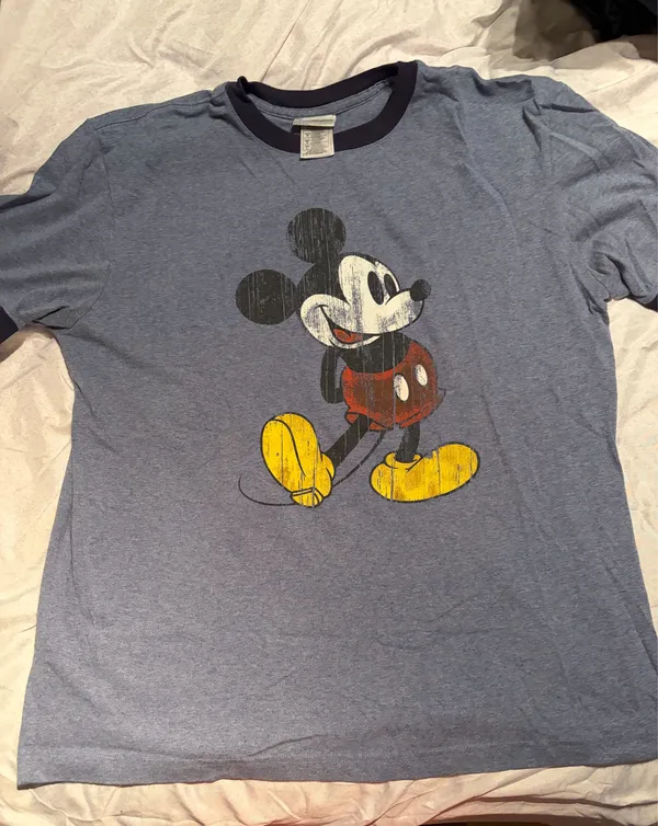 Disney Mickey Mouse blue tshirt  - Image 3