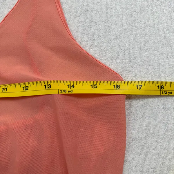 Lululemon Such A Cinch Tank Light Coral Open Back Drawstring Yoga Top Size 8 - Image 5