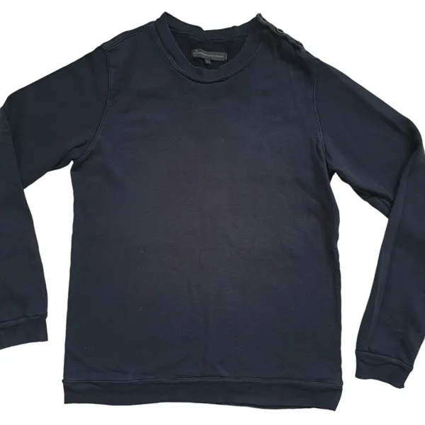AG Adriano Goldschmied Sweatshirt Womens Large Button Shoulder Pullover USA - Image 9