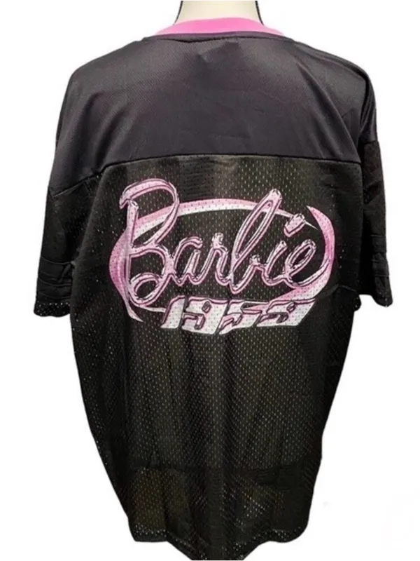 NWT Iconic Barbie Jersey Size Large Black - Image 3