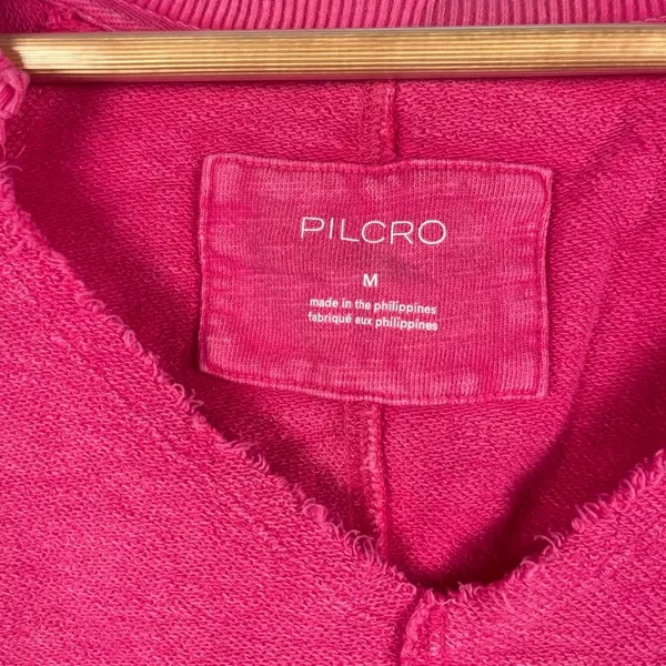Pilcro reworked popover sweatshirt size medium 100% cotton - Image 4