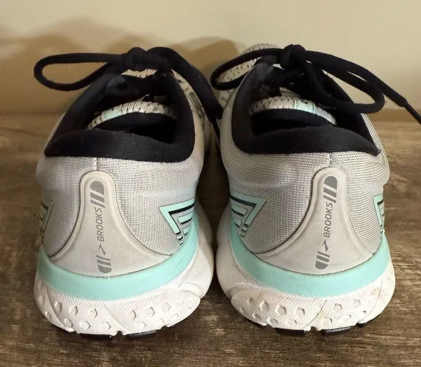 Brooks Ghost 13 Running Sneakers Gray Women’s Size 9.5 Lace Up - Image 6