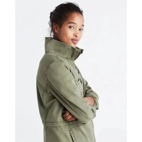 ✨Madewell Fleet Olive Sz XXS Jacket✨ - Image 2