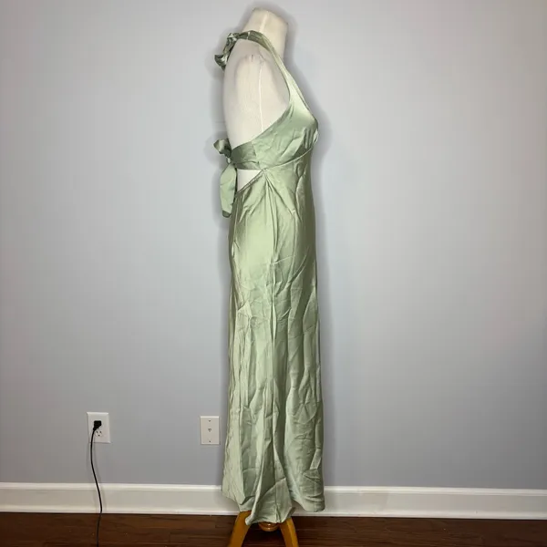 SHEIN - Green Halter Maxi Dress - Image 2