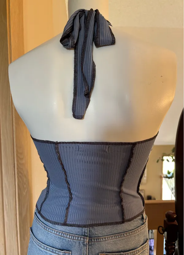 Gilded Intent Halter Top - Image 2