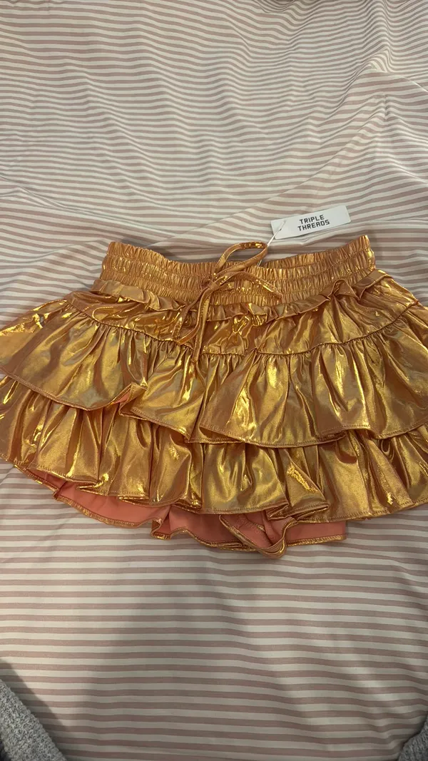 Triple Threads Boutique skirt Gold Size XS - Image 2