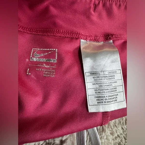 Pink Nike Dri Fit Shorts / Size L - Image 4