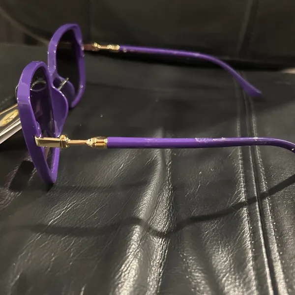 Luxury Purple Sunglasses - Image 5