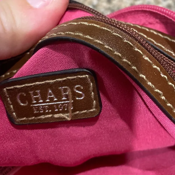 Ralph Lauren Chaps Pink Pamela crossbody purse - Image 6