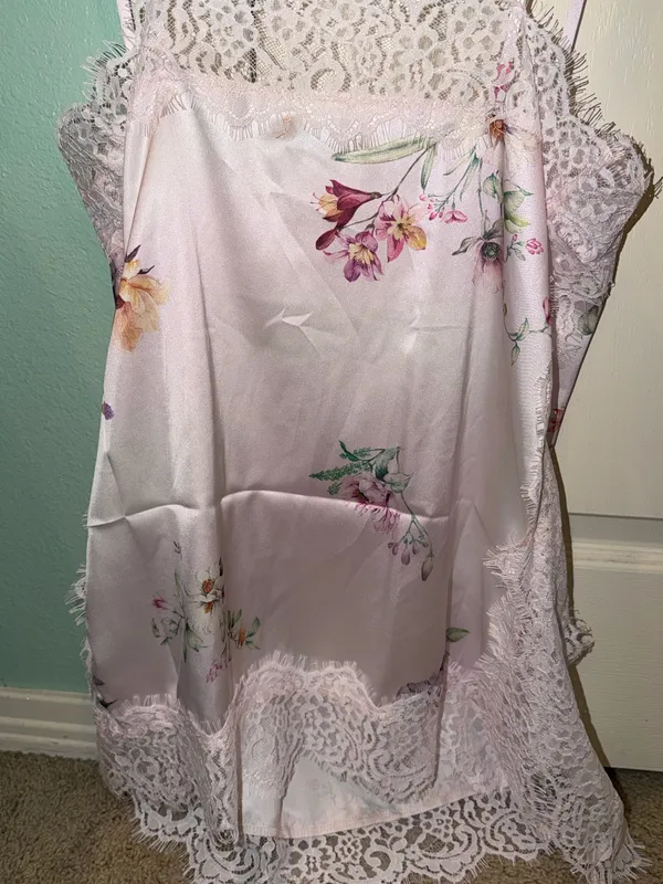 Lace Cami Top White Size L - Image 5