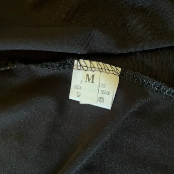 Athletic open back tank Black Size M - Image 3