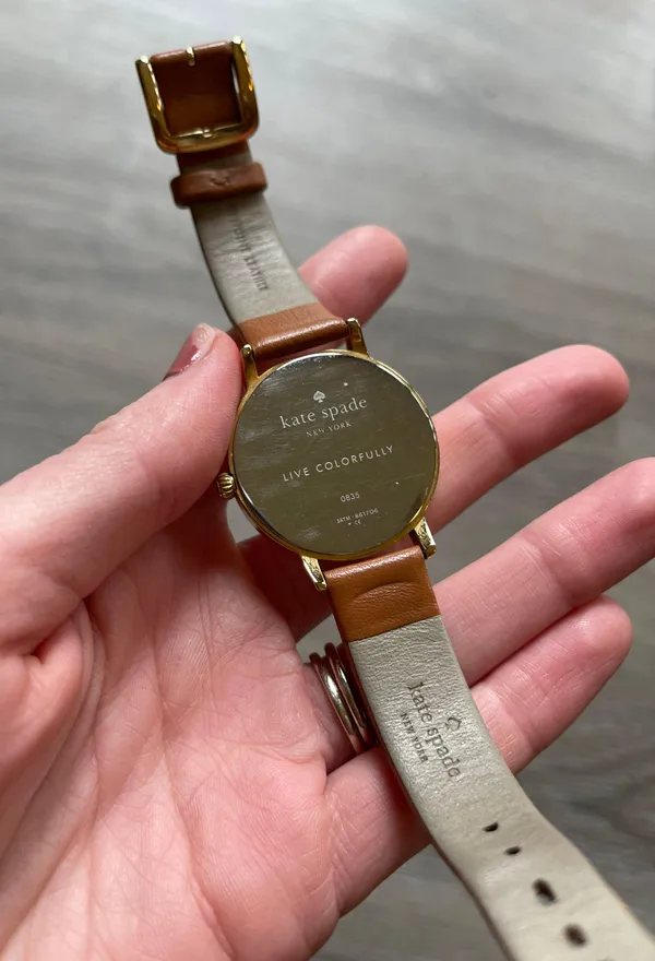 Kate Spade Scallop Pearl Flower Watch - Image 4