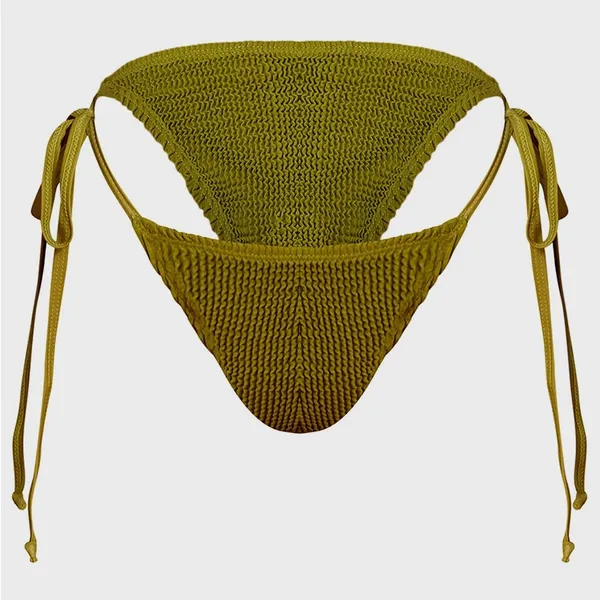 PrettyLittleThing Green Swimsuit Crin - Image 9