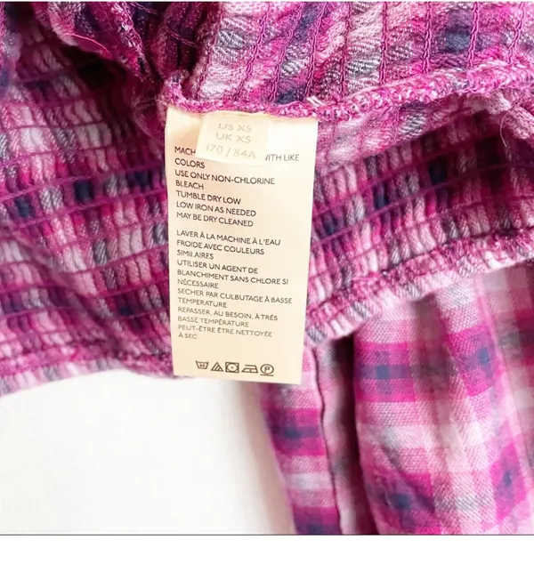 cherry bomb plaid top - Image 7