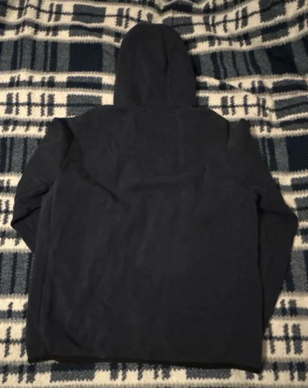 Nike Tech Fleece Navy Blue Hoodie Size L - Image 2