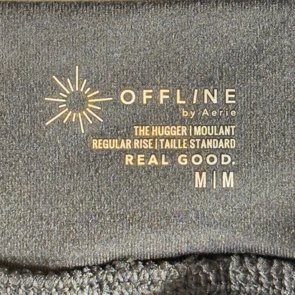 487‎ | NWT OFFLINE by Aerie The Hugger Relaxed Jogger Pants Womens Medium Black - Image 5