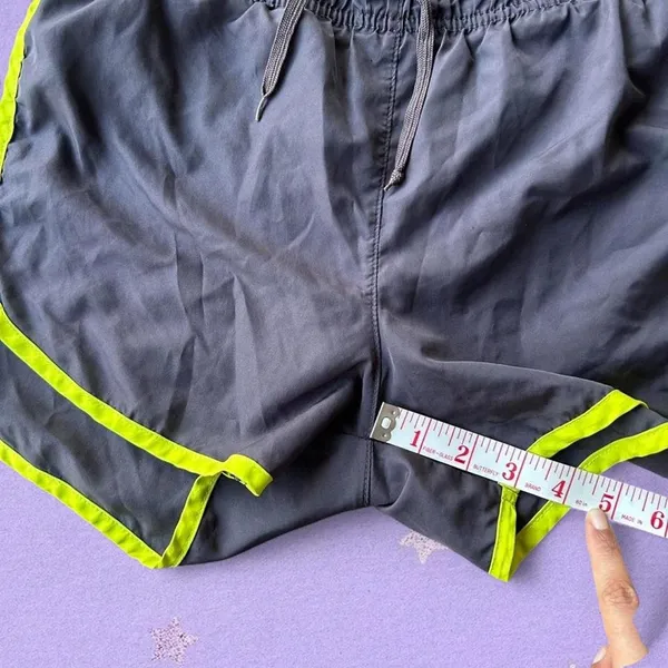 Pony Grey + green running shorts Gray - Image 7