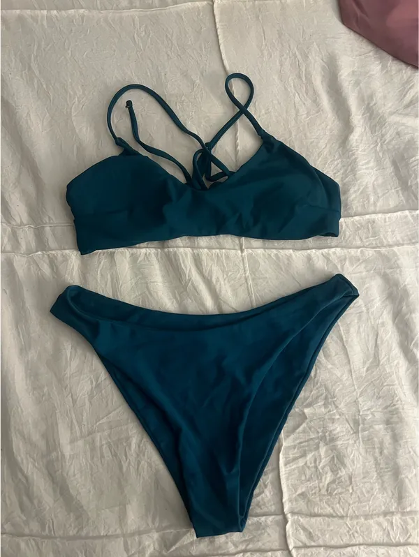 Teal Bikini Green Size XS - Image 2