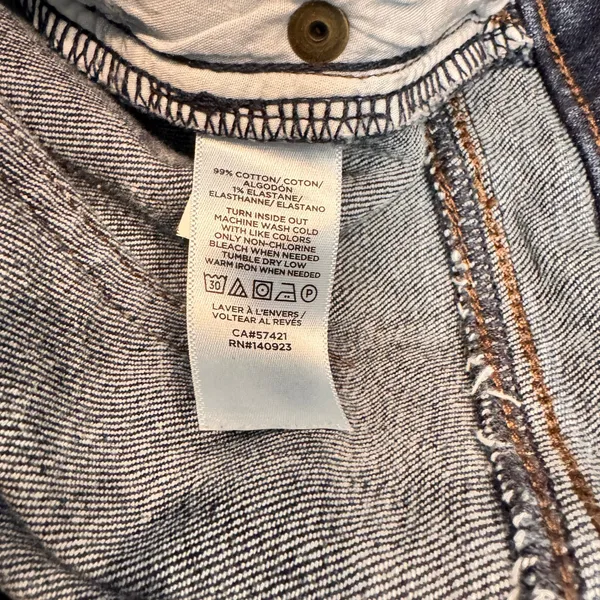LOFT Outlet Curvy Skinny Jeans Dark Wash‎ Womens Size 4 Clean Wash Flattering - Image 7