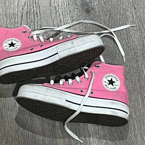 Converse Pink Platform - Image 3