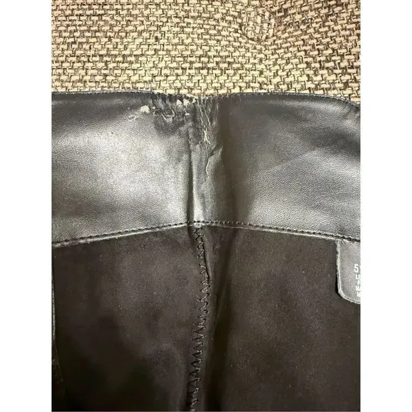 Vince Camuto Farren Women's Riding Boots SZ 5.5 Black Leather Quiet Luxury Moto - Image 12