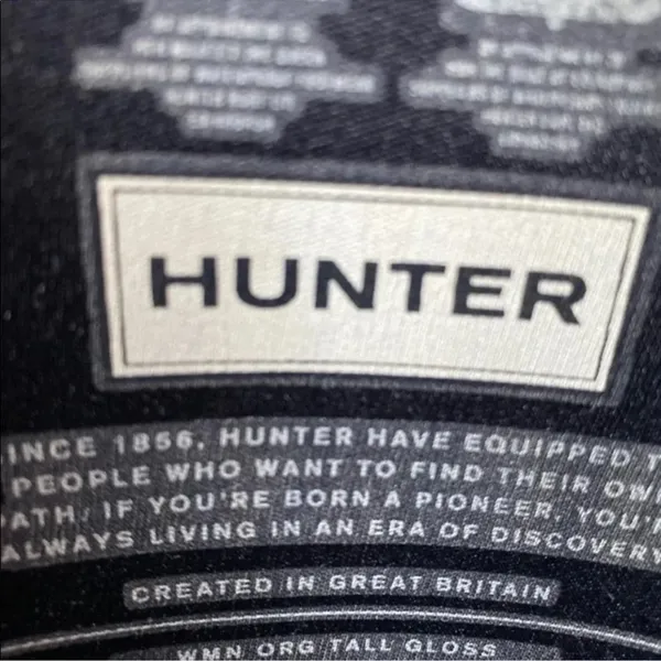 Hunter original tall boots size 6 - Image 6