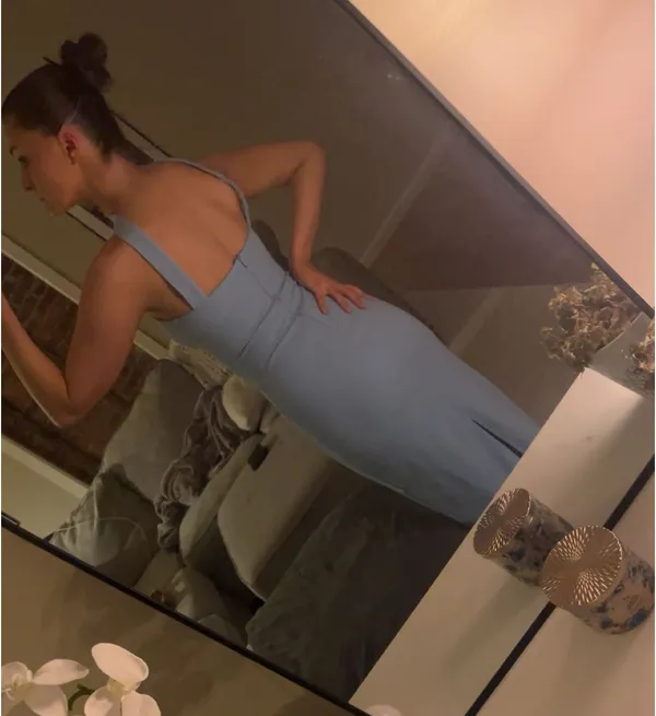 Amazon baby blue dress - Image 4