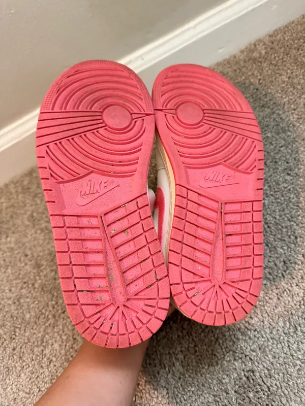 Jordan 1 Low "Sail/Guava Ice/Pink Salt" sneakers Size 7.5 - Image 6