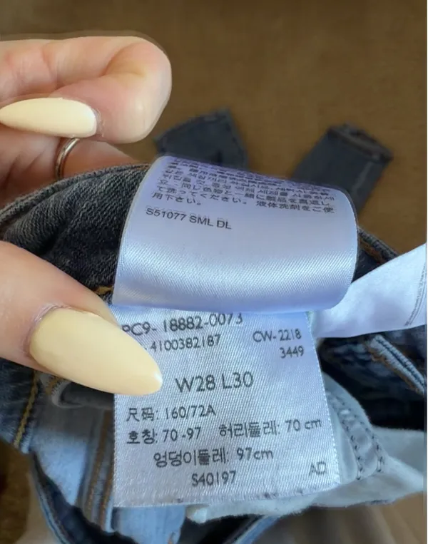Levi’s Jeans Skinny High-Rise 721 Women’s - Image 4