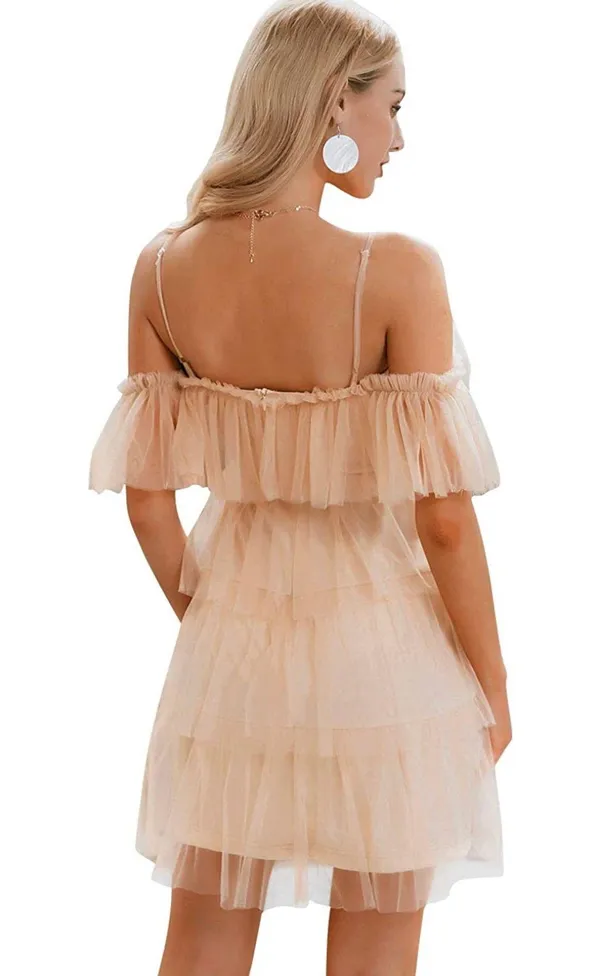 Amazon Tulle Ruffle dress - Image 3