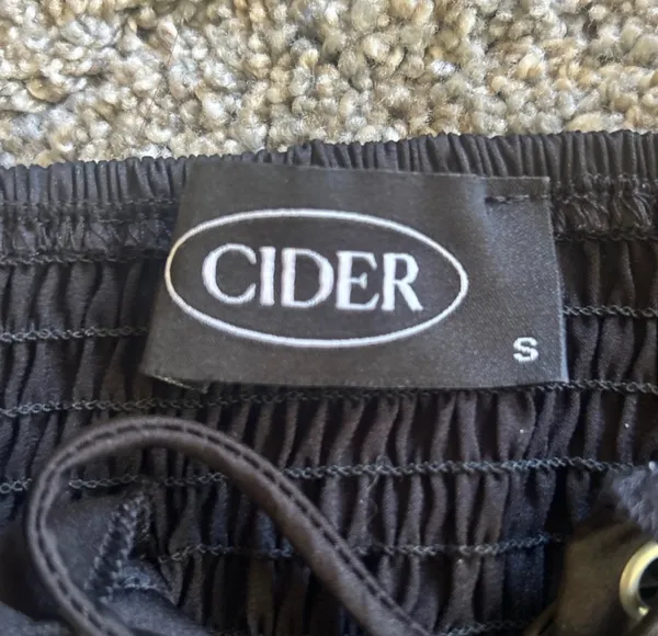 Cider Satin Lace-Up Corset Top - Image 6