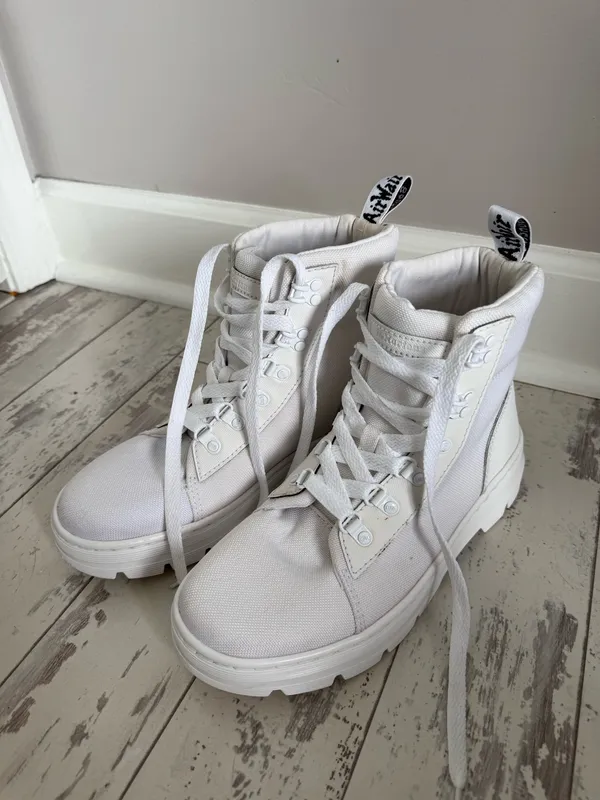 Dr. Martens White Boots - Image 6
