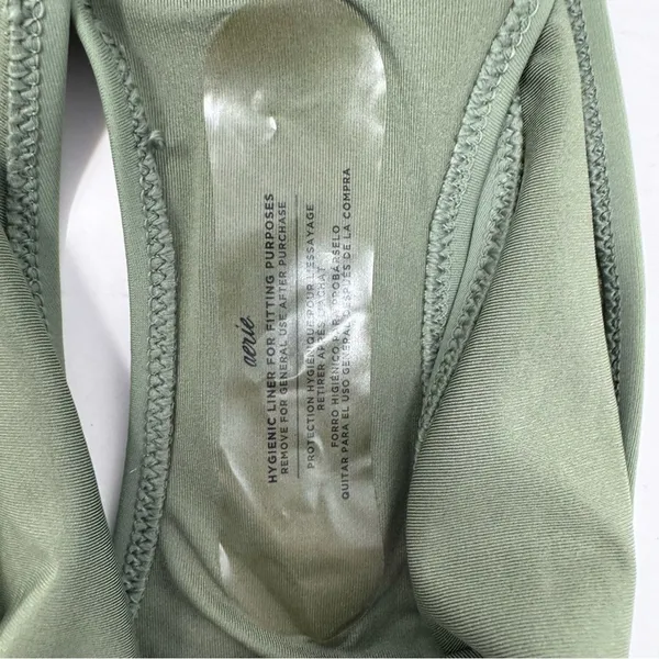 Aerie Cheeky Bikini Bottom Low Cut‎ Olive Army Green Size XXL Vacation Beach NEW - Image 4