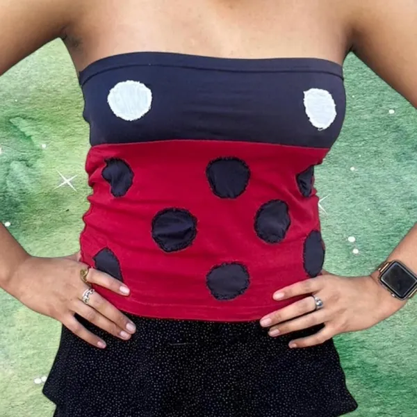 Handmade Ladybug Top - Image 3