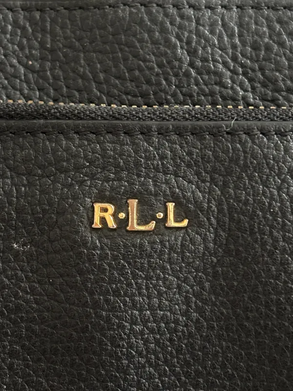 Ralph Lauren Bag Shoulder Black Leather - Image 4