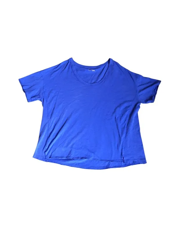 Aerie Royal Blue Short Sleeve Top - Image 2
