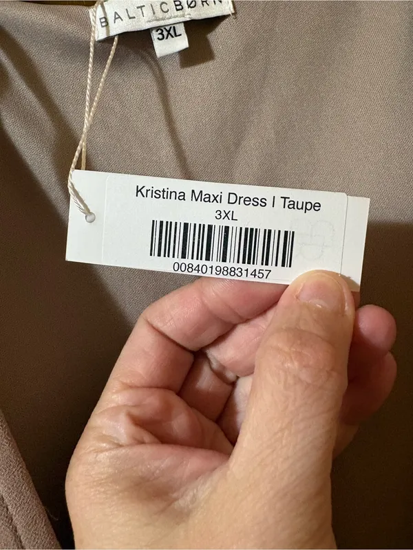 NWT Baltic Born Kristina Maxi Dress in Taupe - Image 4