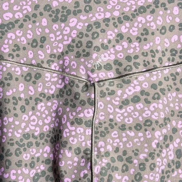 Offline By Aerie High Rise Real Me Pink Brown Leopard Print 7/8 Leggings Size S - Image 7