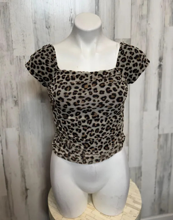 Cheetah Crop Top Multi Size M - Image 4
